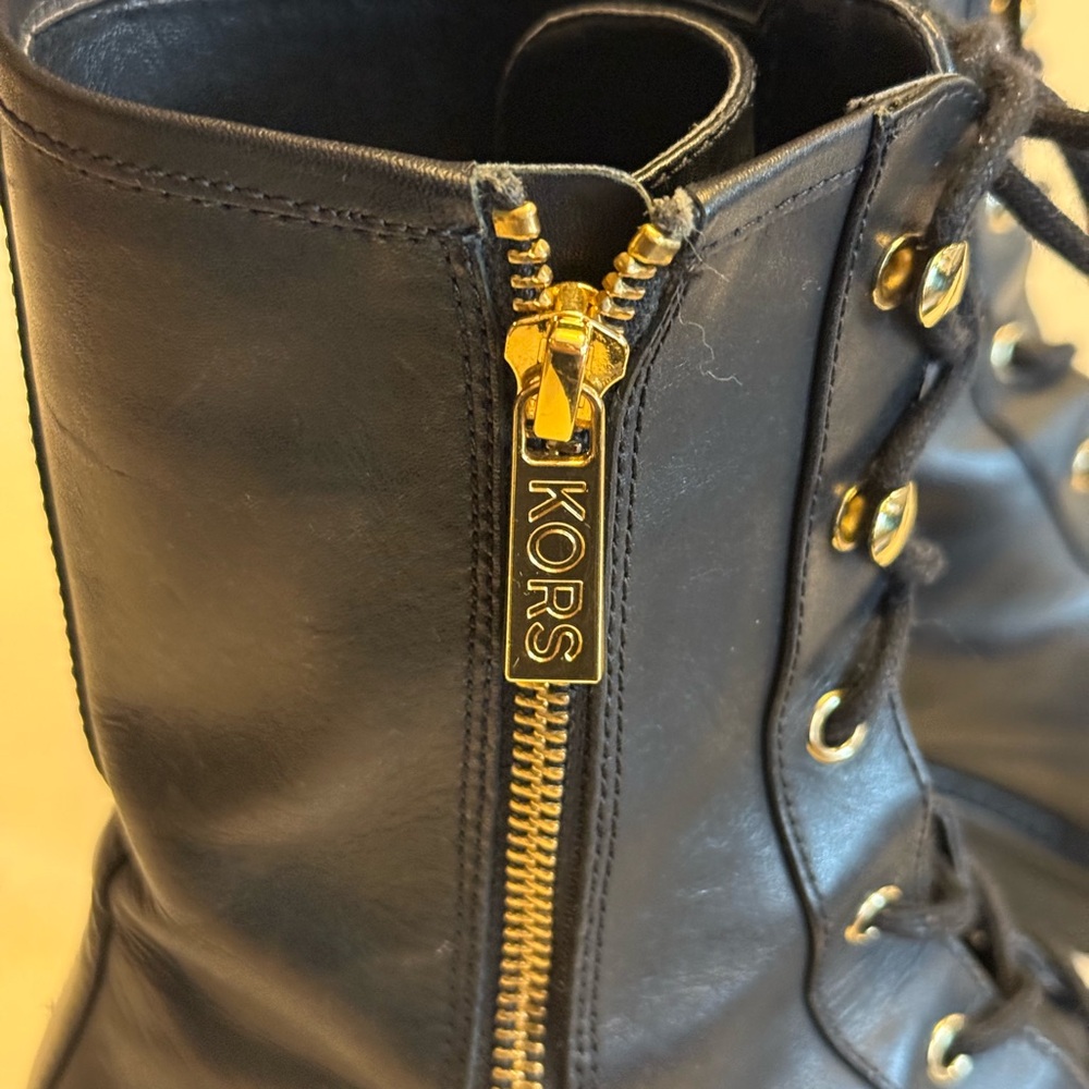 Michael Kors Black Ankle Boots - Picture 7 of 13